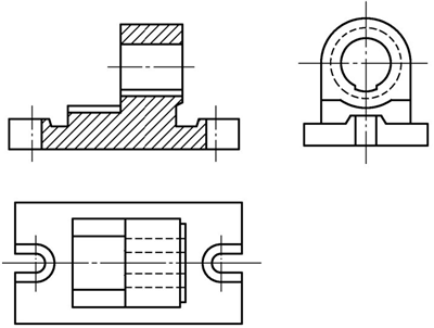 鈑金加工剖視圖怎樣理解，剖視工程圖怎么看